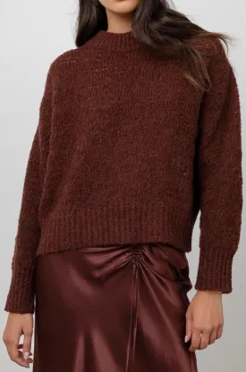 REAGAN SWEATER - RAISIN