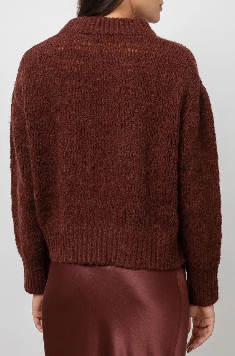 REAGAN SWEATER - RAISIN