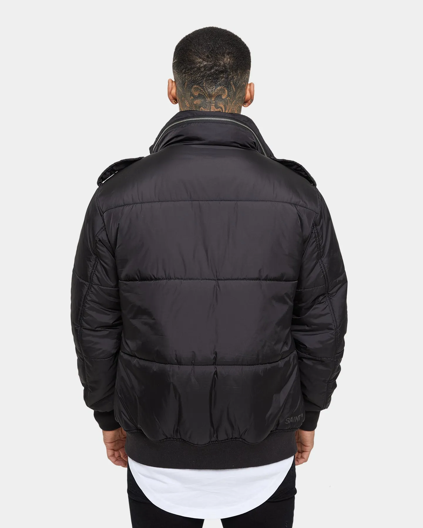 Saint Morta Maverick Puffer Jacket Black