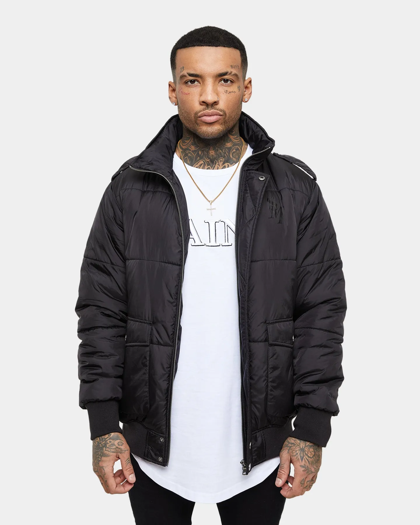 Saint Morta Maverick Puffer Jacket Black