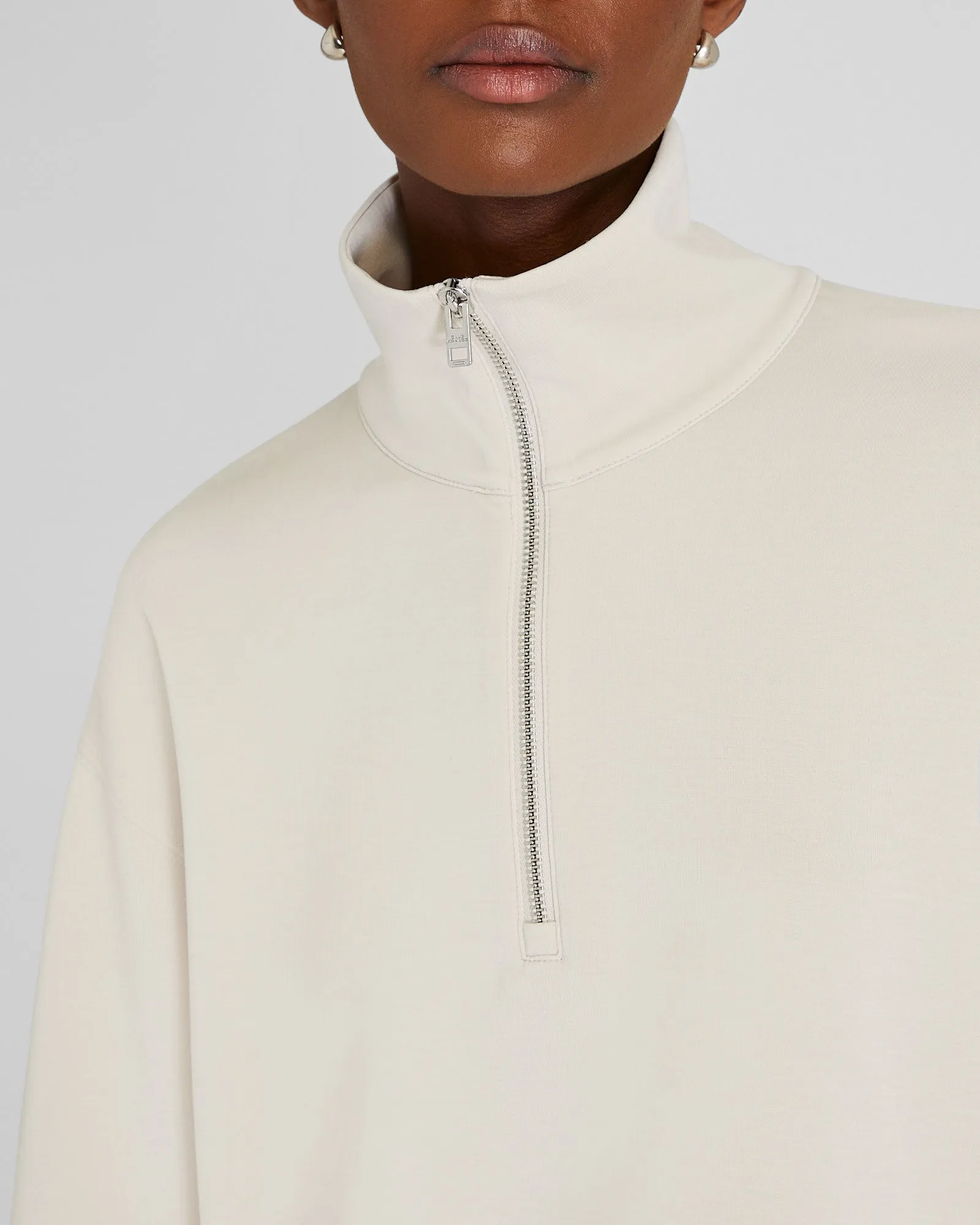 Sandwash Scuba Quarter-Zip Sweater