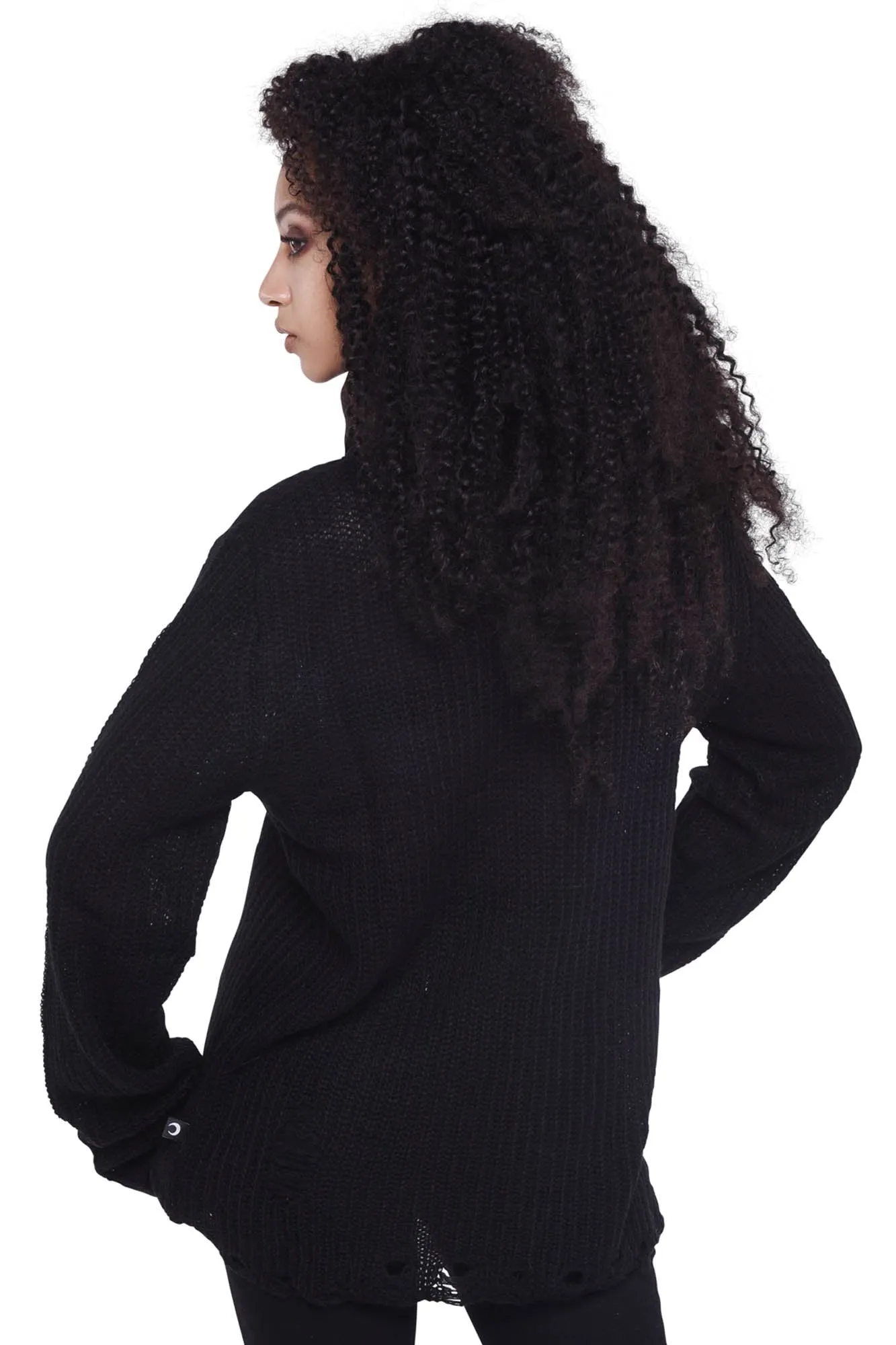 Seven Knit Sweater [BLACK]