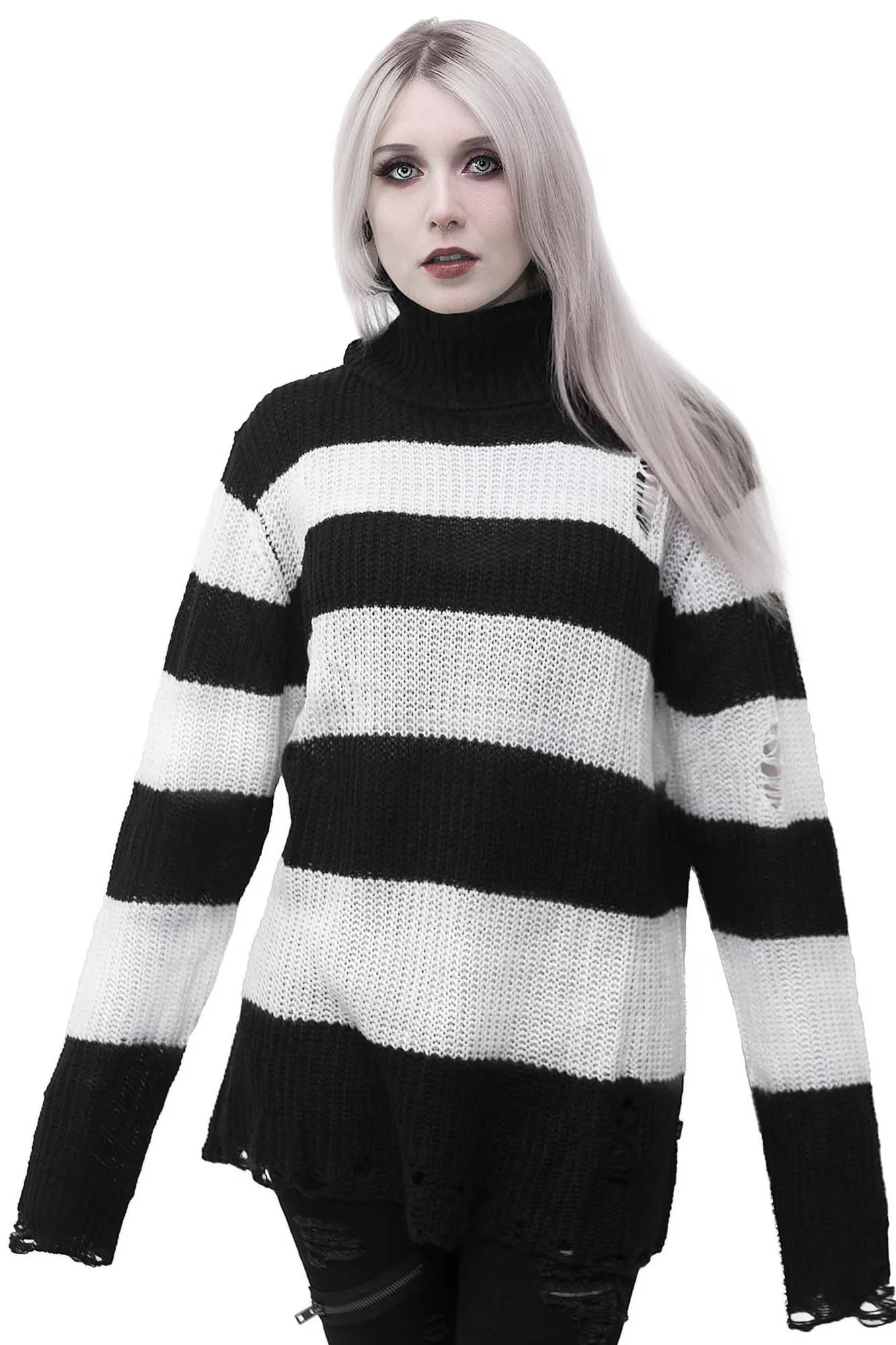 Seven Knit Sweater [WHITE]