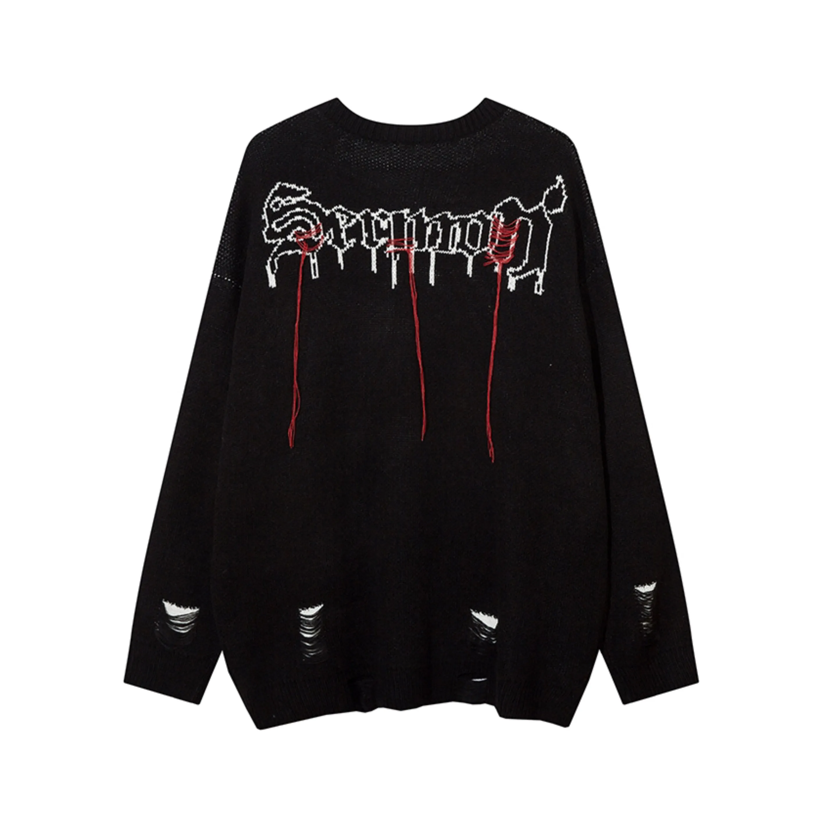 Skeletal Sermon Threads Sweater