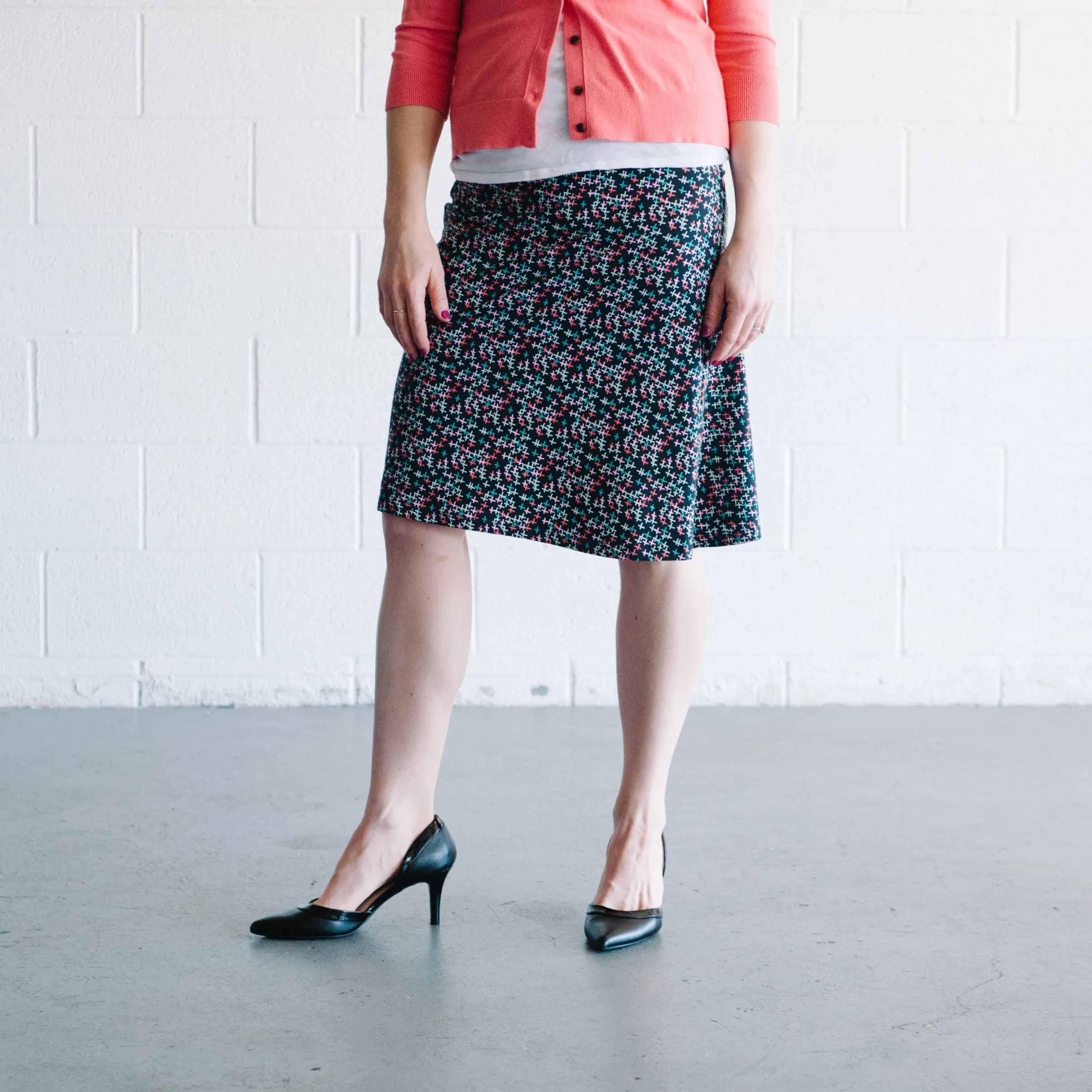 Summation Midi Skirt