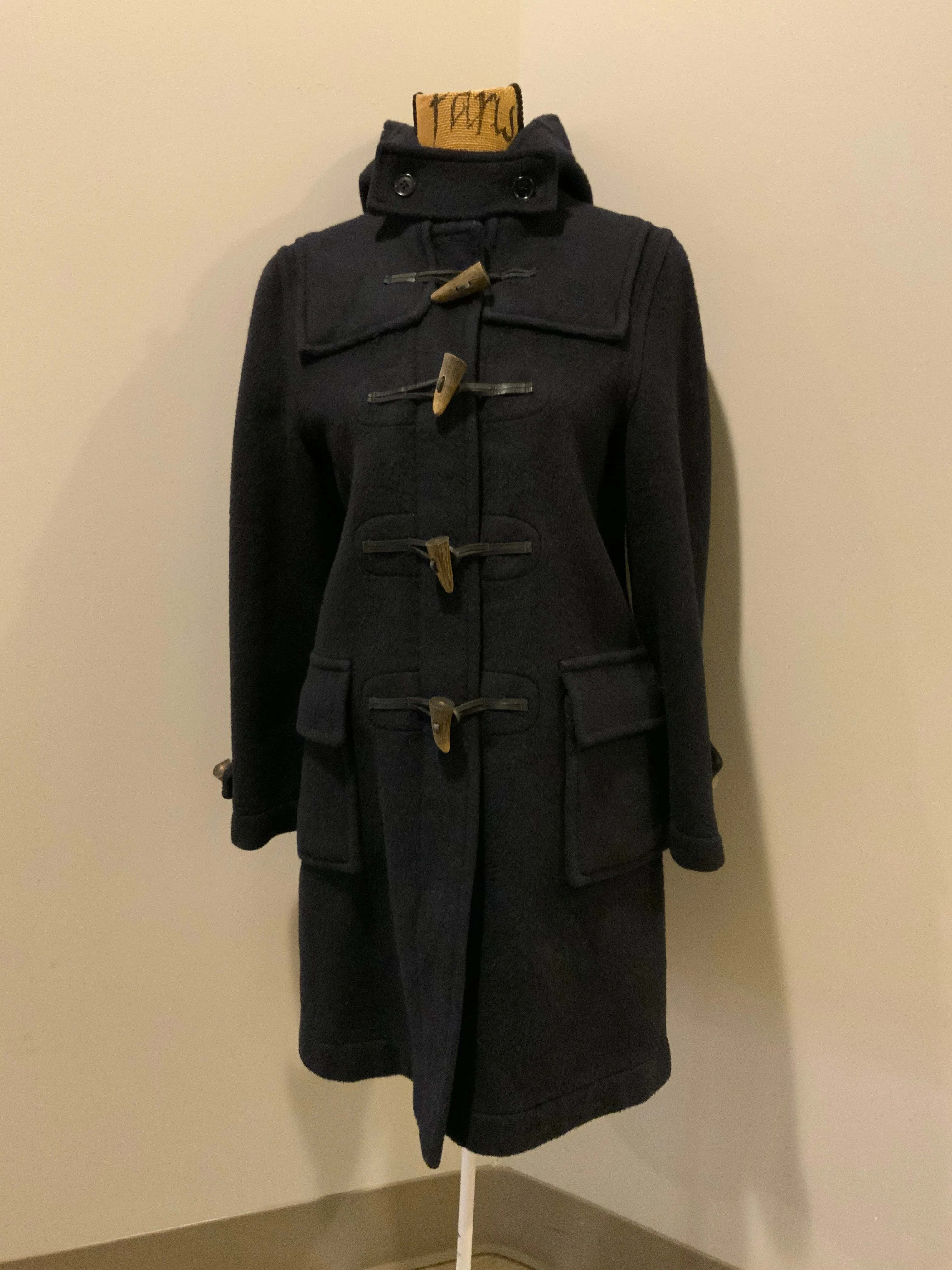 Vintage Gloverall Navy Duffle Coat, SOLD