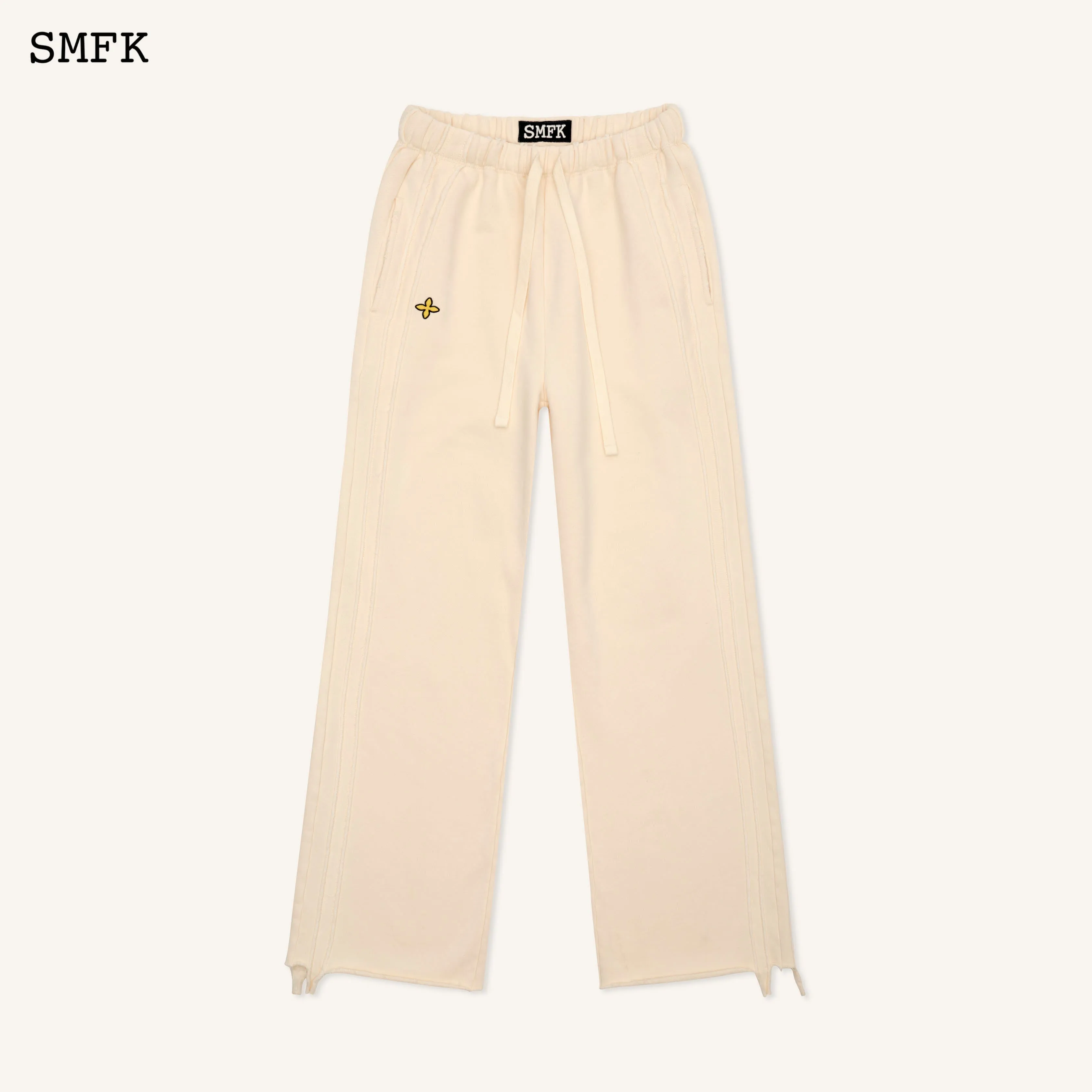 WildWorld Cream Sweatpants Culottes