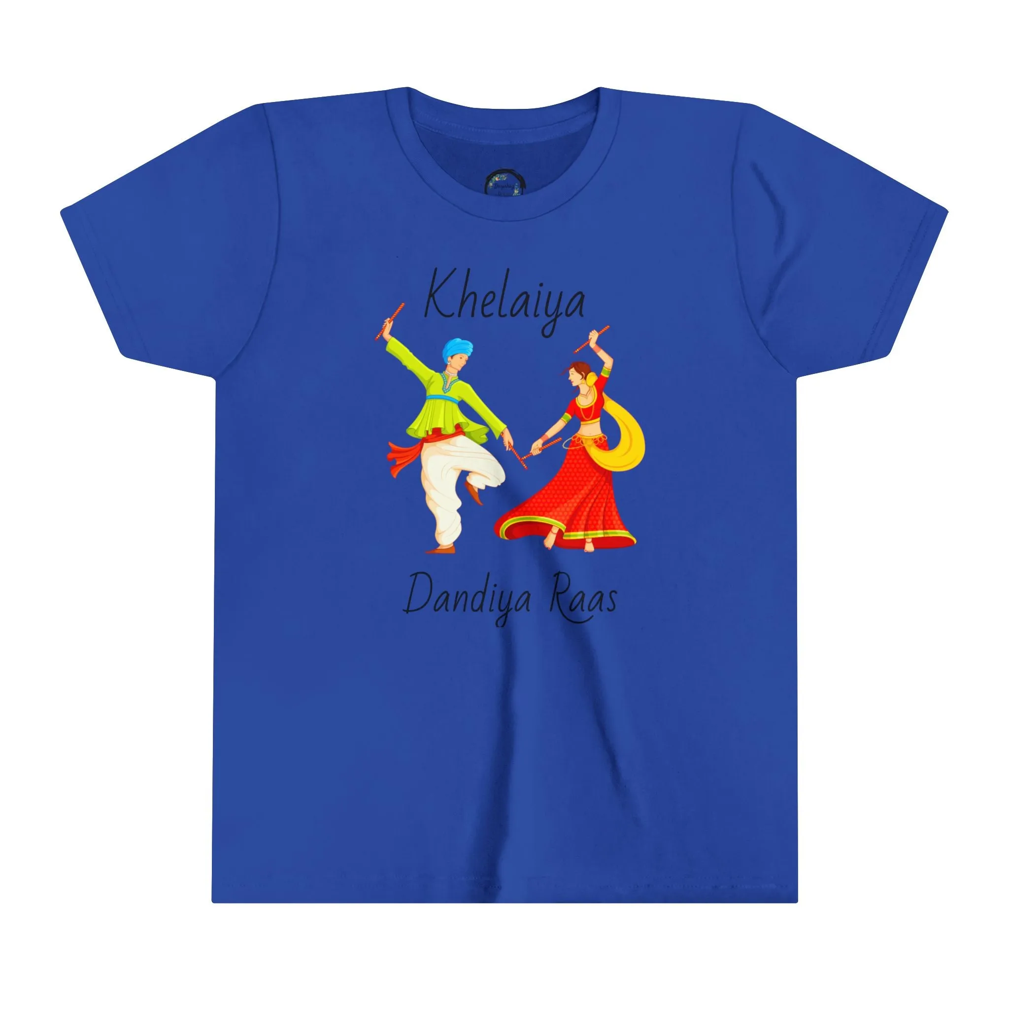 Youth T-Shirt - Khelaiya Dandiya Raas Navratri Nights Special Kids Fun