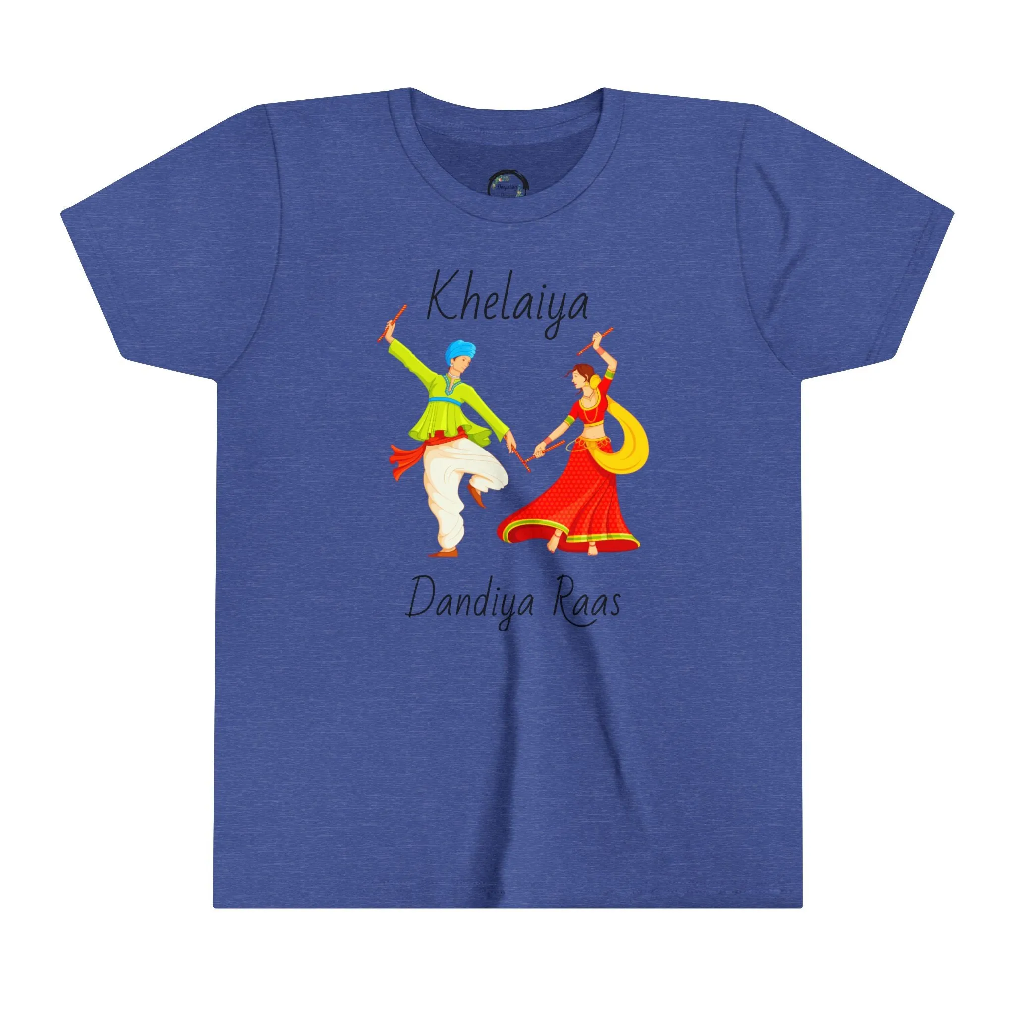 Youth T-Shirt - Khelaiya Dandiya Raas Navratri Nights Special Kids Fun