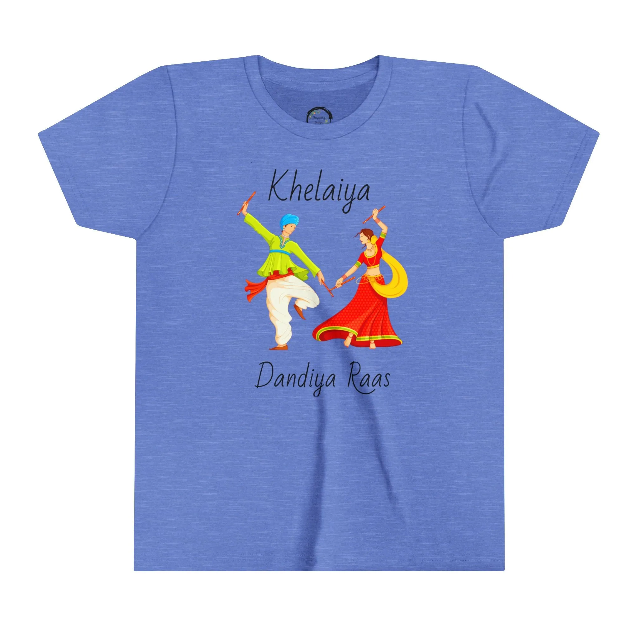 Youth T-Shirt - Khelaiya Dandiya Raas Navratri Nights Special Kids Fun