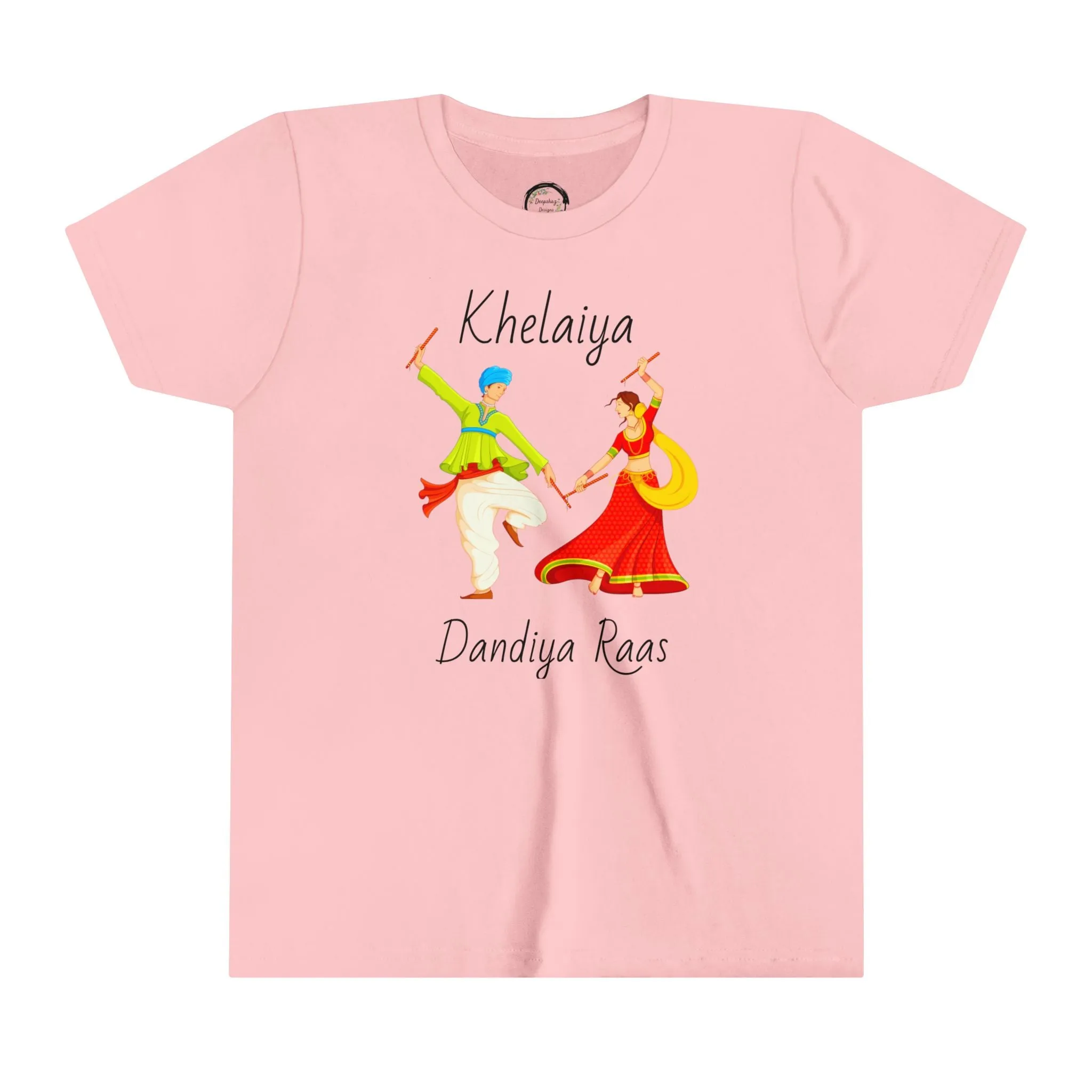 Youth T-Shirt - Khelaiya Dandiya Raas Navratri Nights Special Kids Fun